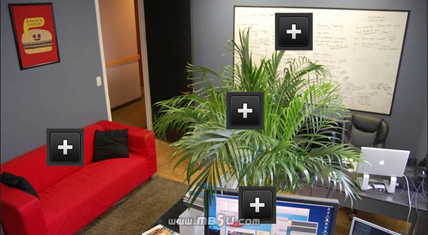 jquery 图片提示 交互式图片滑过与点击提示更多文字信息和弹出层信息