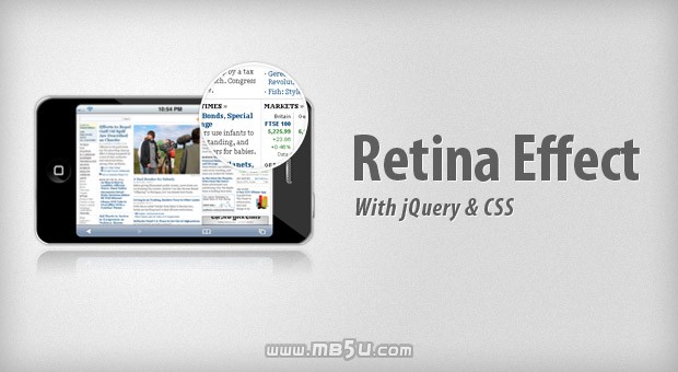 jquery 图片放大镜仿苹果视网膜效应的jQuery和CSS