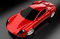 极品红色法拉利跑车