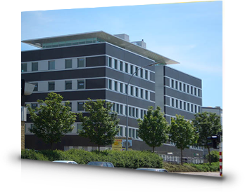 Geb?ude im Industriegebiet Cl?che d'Or