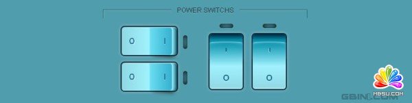 一个CSS实现的开关按钮