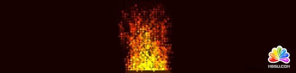 燃烧火焰的效果