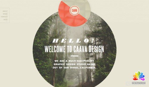 创意味儿十足的web布局及交互设计