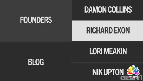 创意味儿十足的web布局及交互设计