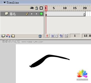 Flash制作卡通人物眨眼动画的方法 模板无忧