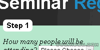 Seminar Registration jQueryûע